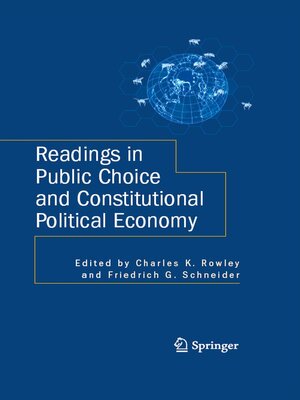 cover image of Readings in Public Choice and Constitutional Political Economy